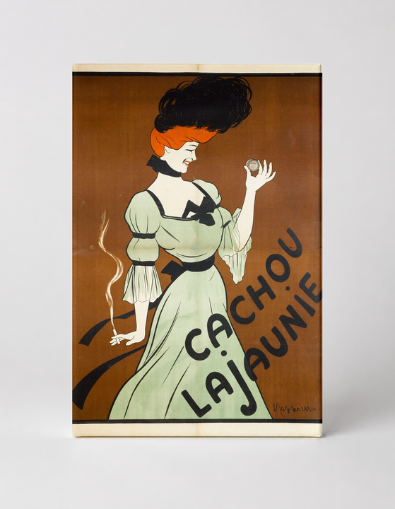 Cachou Lajaunie 1900 - Art Nouveau Vintage Poster Canvas Wall Art