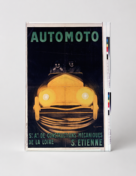 Automoto De La Loire 1920s - Vintage French Automobile Poster Wall Art