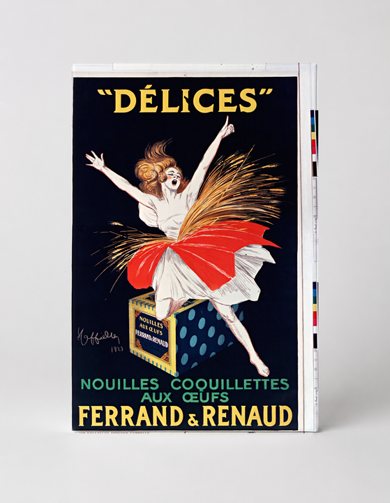 Délices Ferrand & Renaud 1923 - Belle Époque Vintage Poster Wall Art