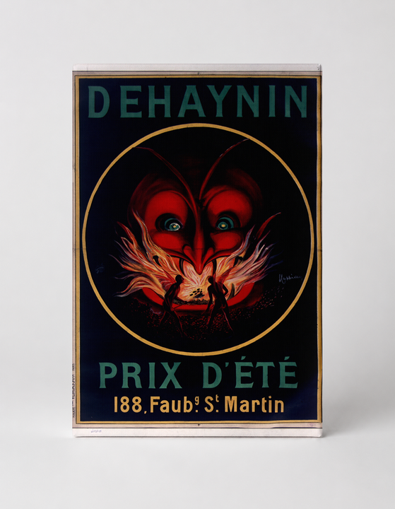 Dehaynin Prix d'Été 1900s - Vintage French Advertising Poster Canvas Wall Art