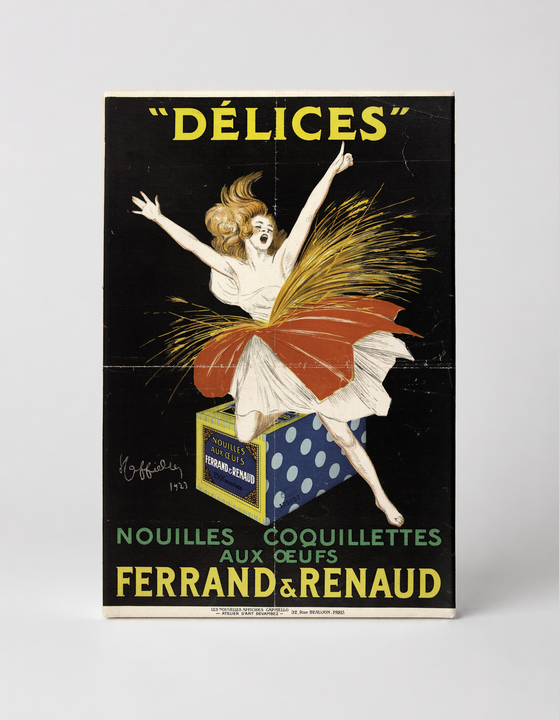 Délices Ferrand & Renaud 1923 - French Art Deco Vintage Poster Wall Art