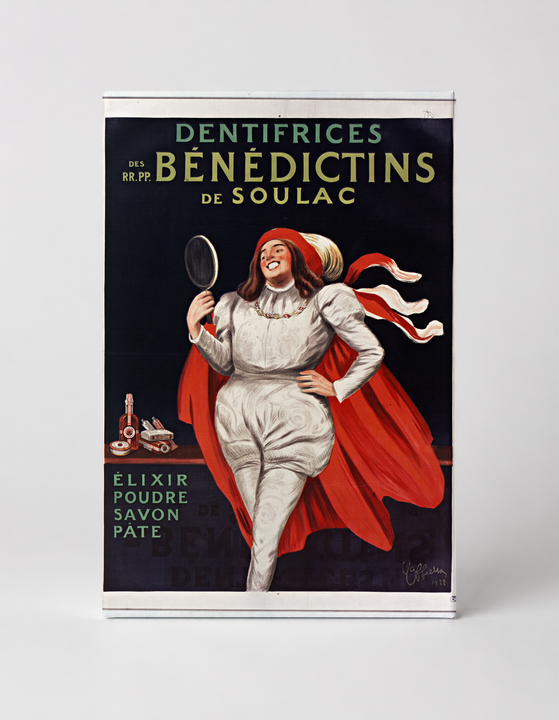 Dentifrices Bénédictins de Soulac 1900s - Belle Époque Vintage Poster Wall Art
