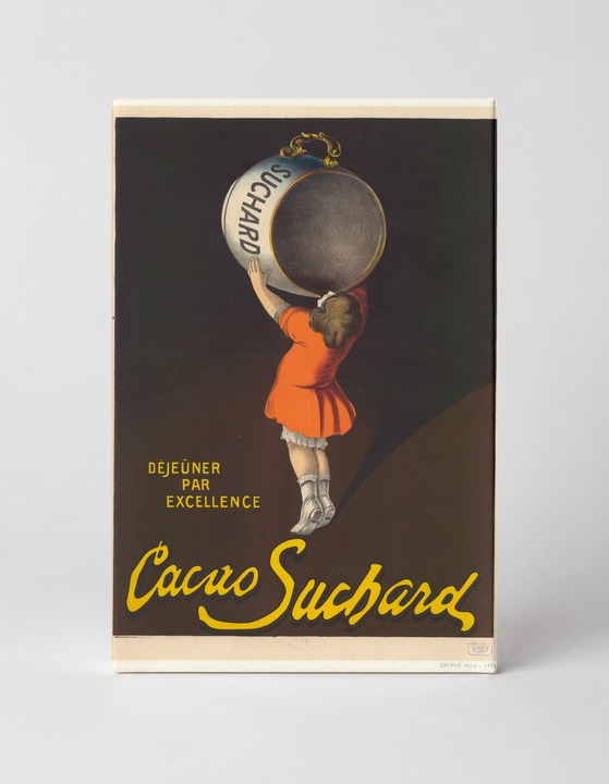 Cacao Suchard 1900s - Belle Époque Vintage Chocolate Poster Wall Art