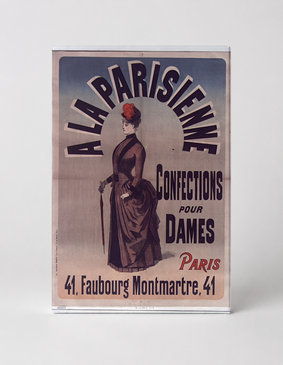 A La Parisienne Confections Pour Dames 1890s - Belle Époque Vintage Poster Wall Art