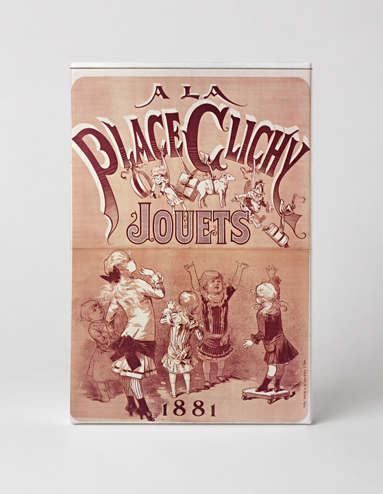 A La Place Clichy Jouets 1881 - French Victorian Toy Store Vintage Poster Wall Art