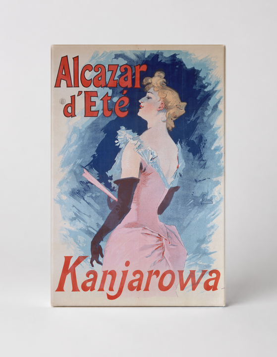 Alcazar d'Été Kanjarowa 1890s - Belle Époque Vintage Poster Wall Art