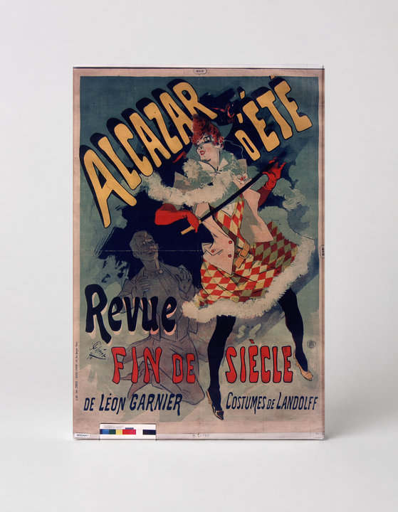 Alcazar d'Été Revue Fin de Siècle 1890s Belle Époque Vintage Poster Wall Art