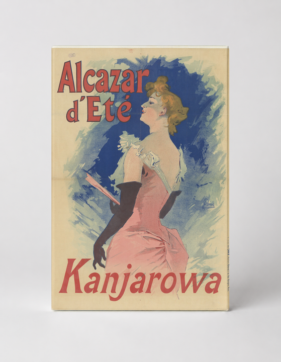 Alcazar d'Eté Kanjarowa 1890s - Belle Époque Vintage Poster Wall Art