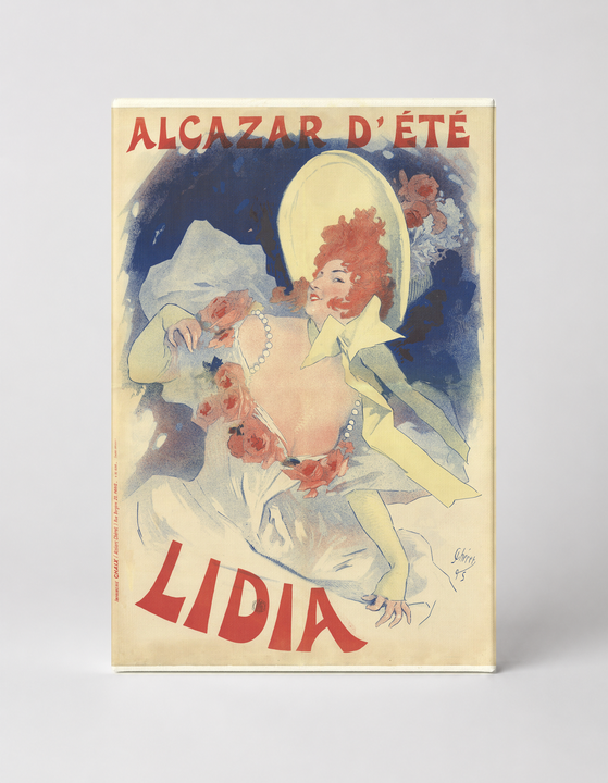 Alcazar d'Été Lidia 1895 – Belle Époque Vintage Poster Wall Art
