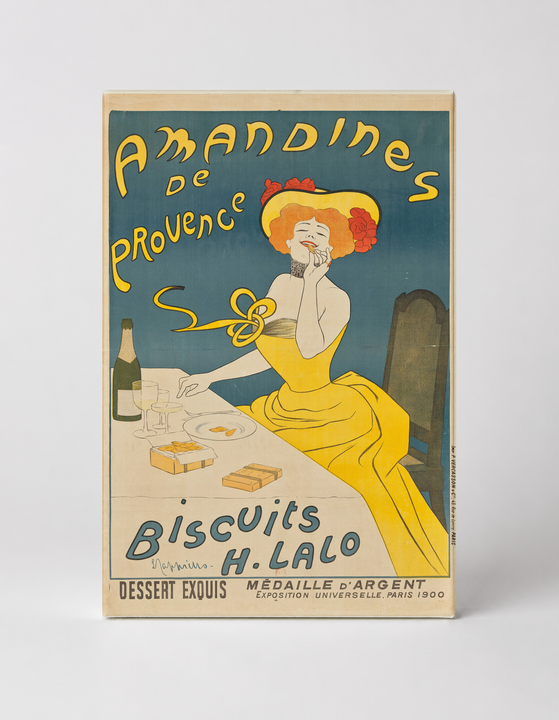 Amandines de Provence 1900 – Belle Époque Biscuits Vintage Poster Wall Art