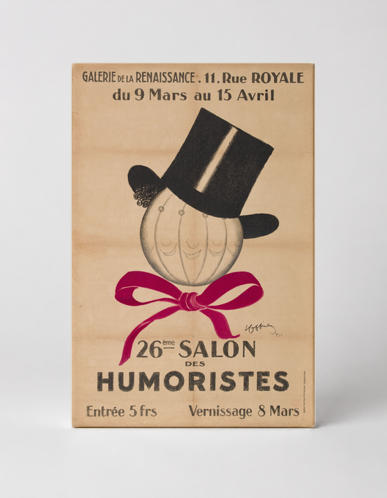26ème Salon des Humoristes 1920s - French Exhibition Vintage Poster Wall Art