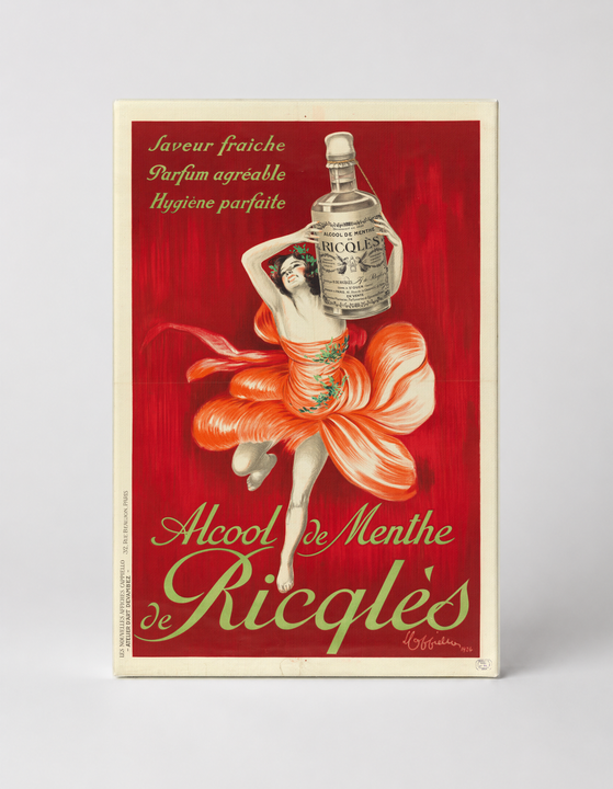 Alcool de Menthe de Ricqlès 1905 - Belle Époque Vintage Poster Wall Art