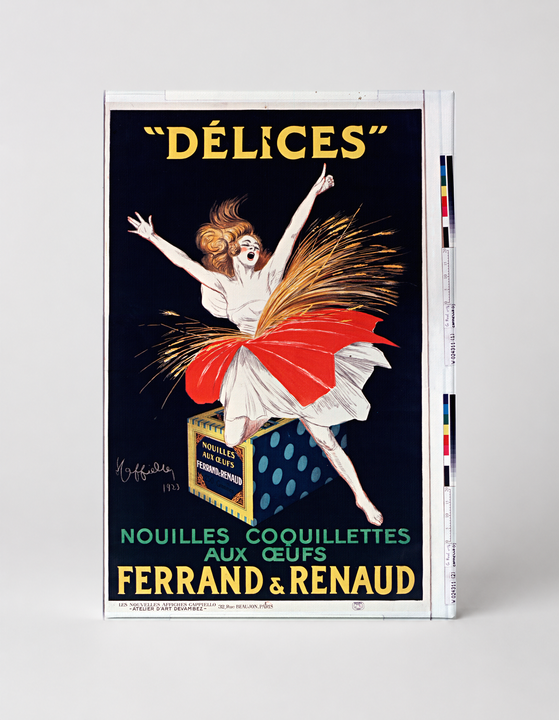 Délices Ferrand & Renaud 1923 - Belle Époque French Advertising Poster Wall Art