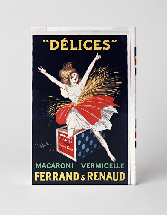 Délices Macaroni Vermicelle Ferrand & Renaud 1923 - Belle Époque Vintage Poster Wall Art