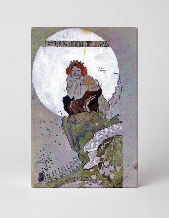 Expositia Societataia Norare - Art Nouveau Vintage Poster Wall Art