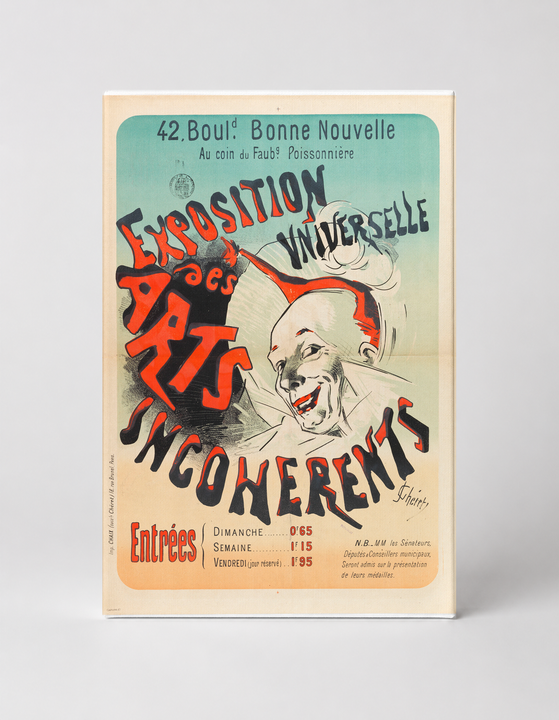 Exposition Universelle des Arts Incohérents 1889 - Belle Époque Vintage Poster Wall Art