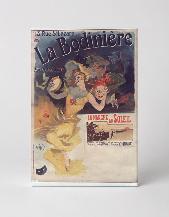 La Bodinière La Marche au Soleil 1890s - Belle Époque Vintage Poster Wall Art