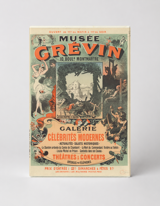 Musée Grévin 1890s Celebrities Gallery - Belle Époque Vintage Poster Wall Art