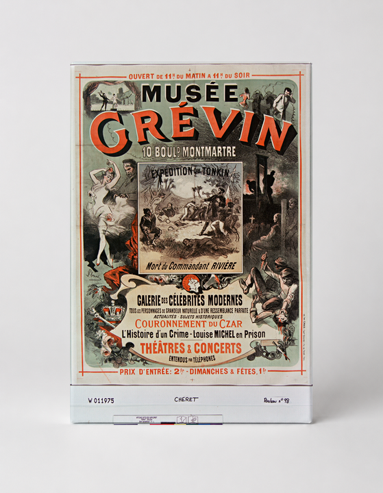 Musée Grévin 1884 - Belle Époque French Wax Museum Vintage Poster Wall Art