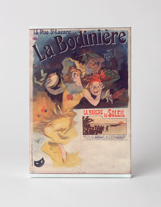 La Bodinière La Marche au Soleil 1890s - Belle Époque Vintage Poster Wall Art