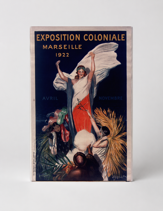 Exposition Coloniale Marseille 1922 - Vintage French Exhibition Poster Wall Art