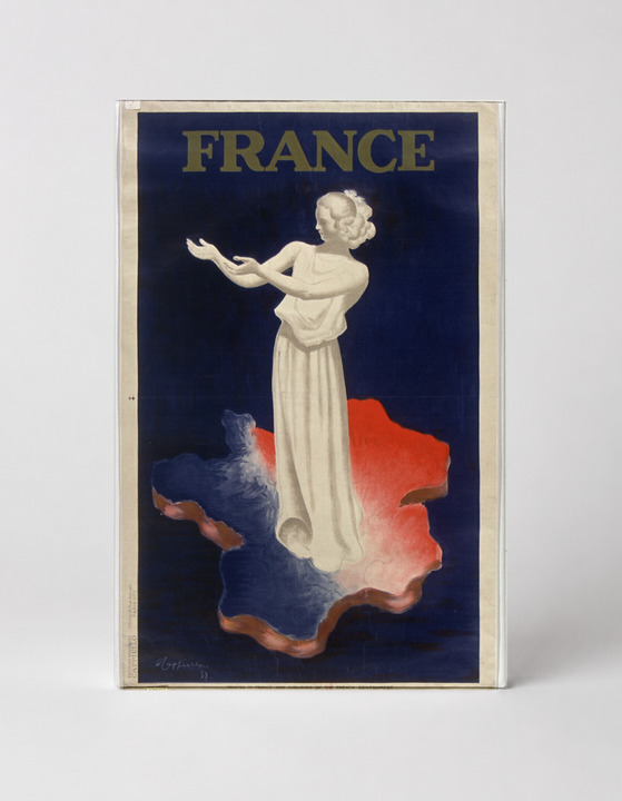 France 1937 Vintage Travel Poster - Classic French Republic Canvas Wall Art