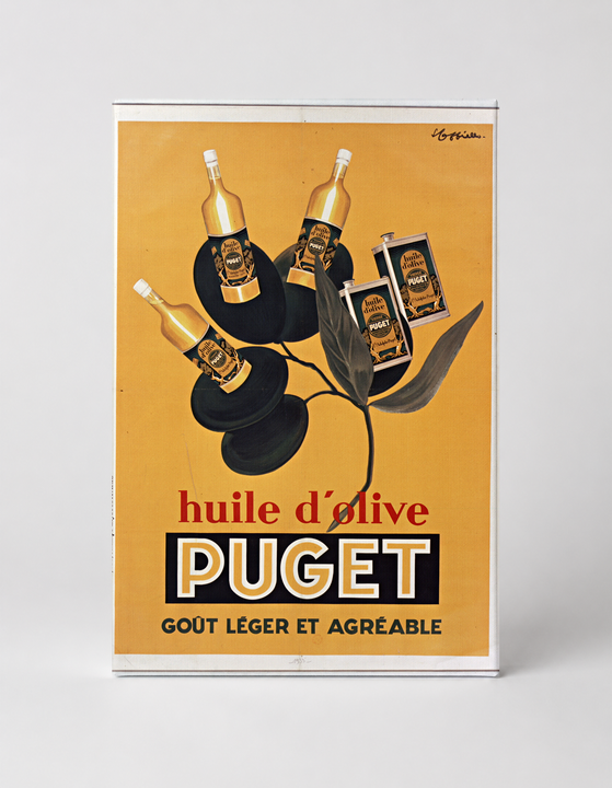 Huile d'Olive Puget Vintage French Advertising Poster Canvas Wall Art