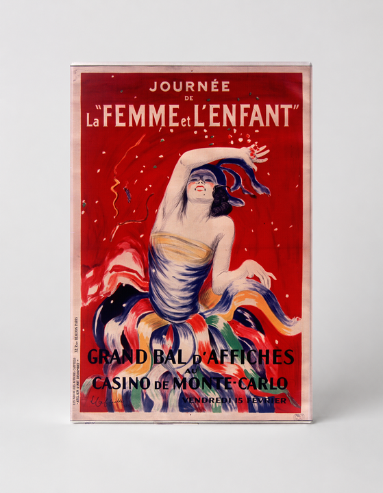 Journée de la Femme et l'Enfant 1900s - Belle Époque Vintage Poster Wall Art