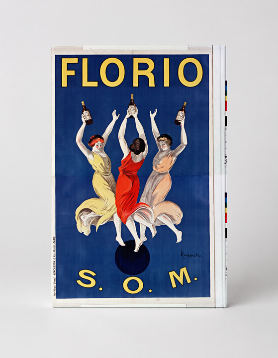 Florio S.O.M. Vintage Advertising Poster - Belle Époque Canvas Wall Art