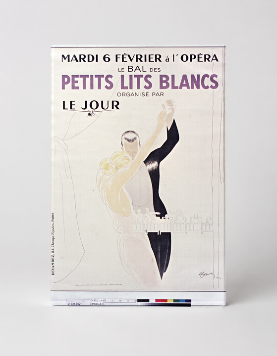 Petits Lits Blancs 1900s Opera Ball - Art Deco Vintage Poster Wall Art