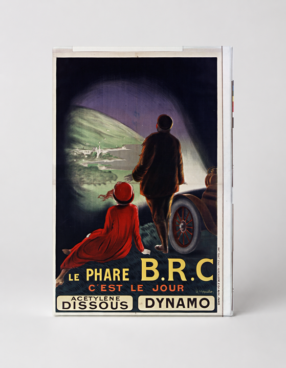Le Phare BRC C'est Le Jour 1910s - Vintage French Automobile Poster Wall Art