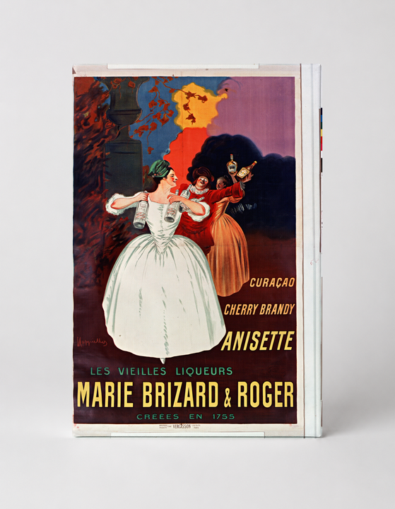 Marie Brizard & Roger Anisette 1900s - Belle Époque Vintage Poster Wall Art