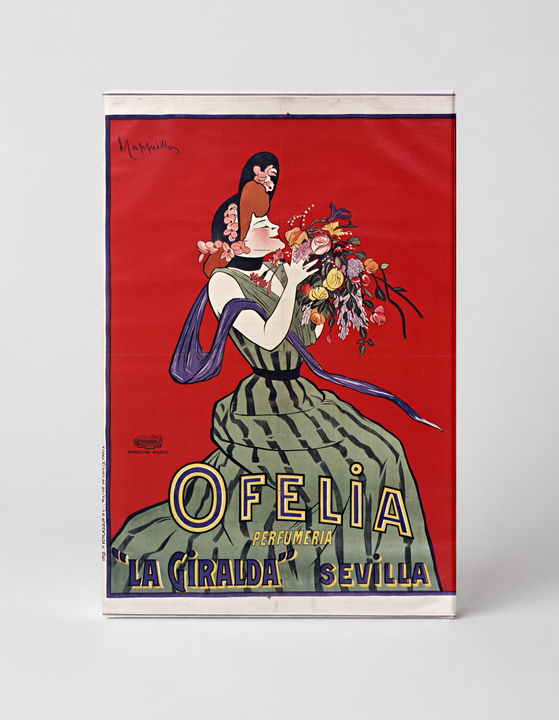 Ofelia Perfumeria La Giralda Sevilla - Art Nouveau Vintage Poster Wall Art