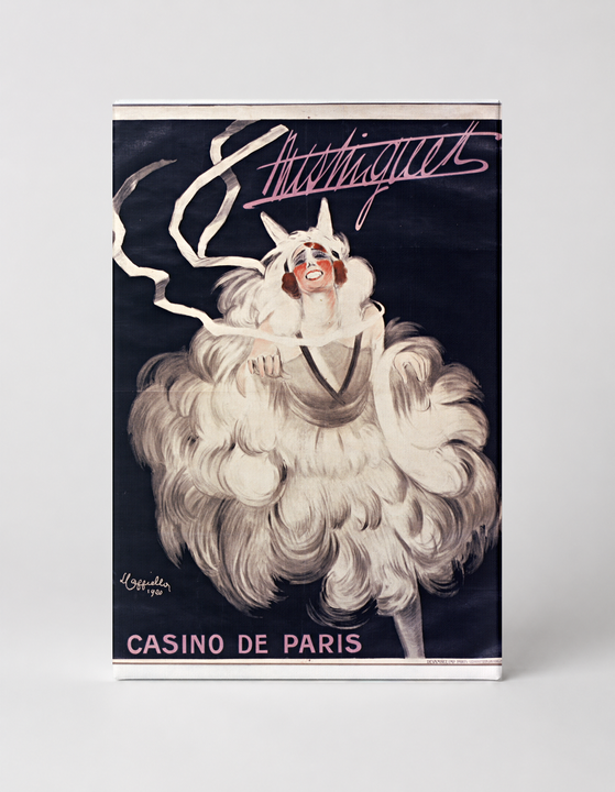 Mistinguett Casino de Paris 1920s - Belle Époque Vintage Poster Wall Art