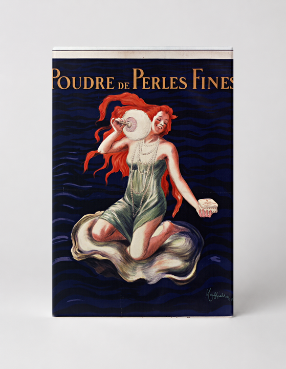 Poudre de Perles Fines 1905 – Belle Époque Vintage Poster Canvas Wall Art
