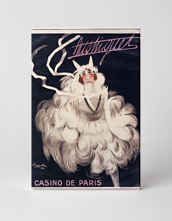 Attribuguet Casino de Paris 1920s - Belle Époque Vintage Poster Wall Art