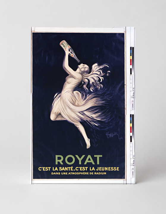 Royat Mineral Water 1890s Belle Époque Vintage Poster Canvas Wall Art