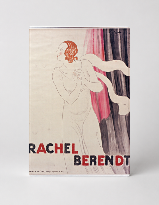 Rachel Berendt Vintage French Cabaret Poster Canvas Wall Art