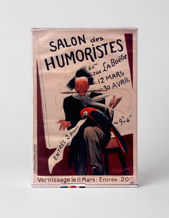 Salon des Humoristes 1922 - French Vintage Exhibition Poster Canvas Wall Art
