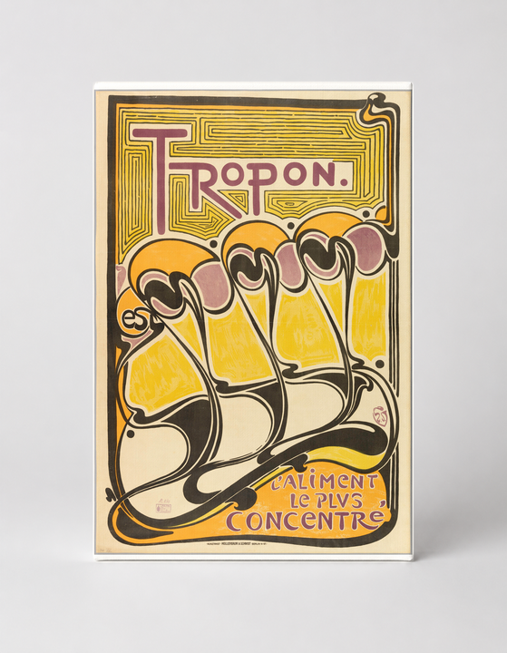 Tropon L'Aliment Le Plus Concentré 1898 - Art Nouveau Vintage Poster Wall Art