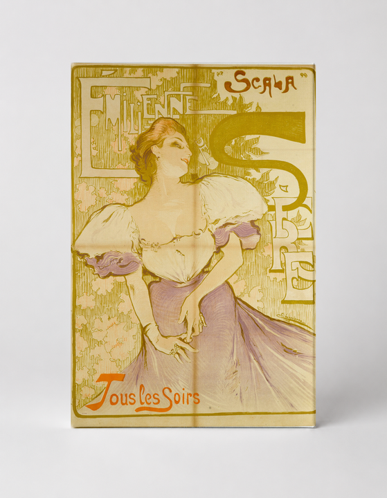 Emilienne à la Scala Tous les Soirs 1890s - Belle Époque Vintage Poster Wall Art