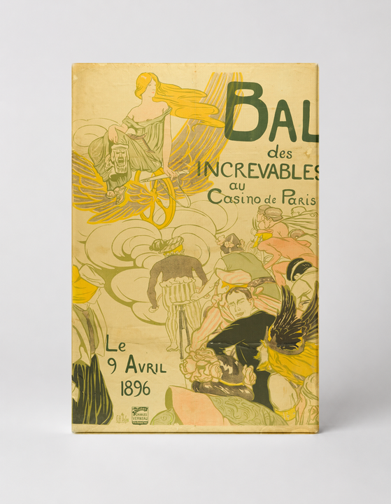 Bal des Increvables 1896 Casino de Paris - Belle Époque Vintage Poster Wall Art