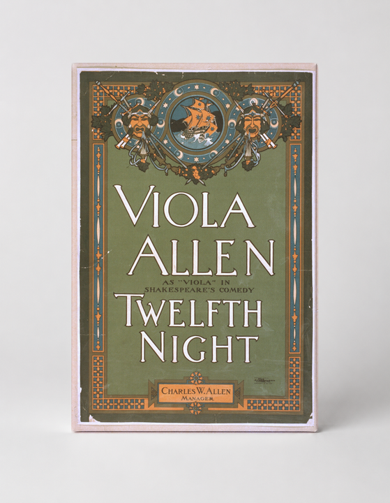 Viola Allen Twelfth Night 1904 – Victorian Theatre Vintage Poster Wall Art