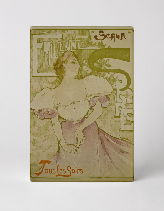 Emilienne Scala Tous Les Soirs 1890s - Belle Époque Vintage Poster Wall Art
