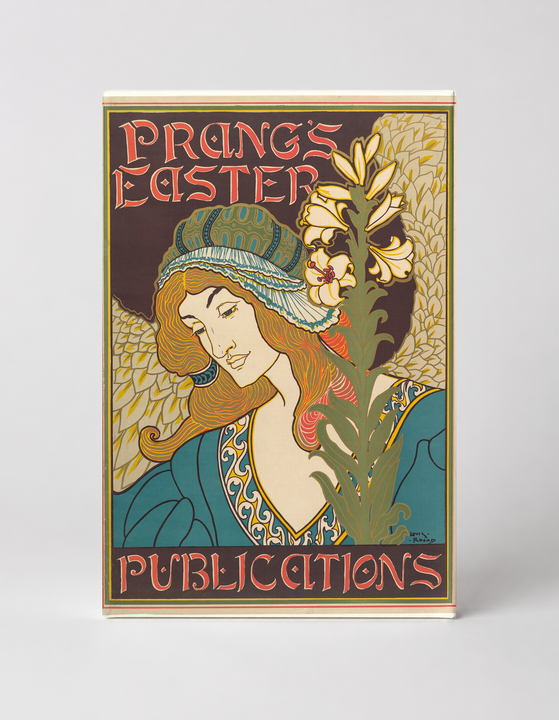 Prang's Easter Publications 1890s - Art Nouveau Vintage Poster Wall Art