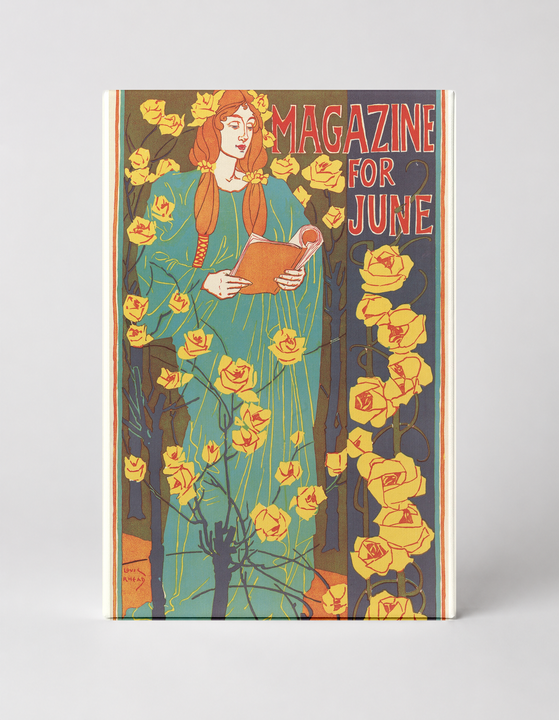 The Century Magazine for June 1894 - Art Nouveau Vintage Poster Wall Art