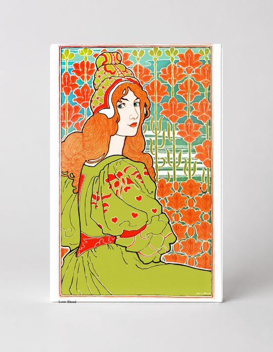 L'Estampe Moderne June 1898 - Art Nouveau Vintage Poster Wall Art