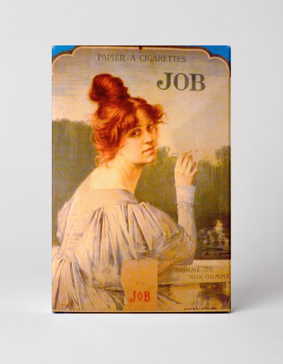 Job Cigarette Papers 1890s - Belle Époque Vintage Poster Canvas Wall Art