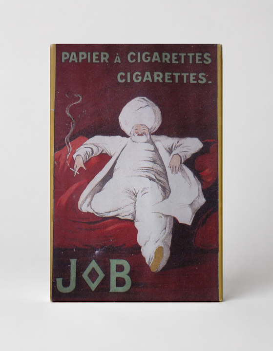 JOB Cigarette Papers 1900s - Belle Époque Vintage Poster Canvas Wall Art