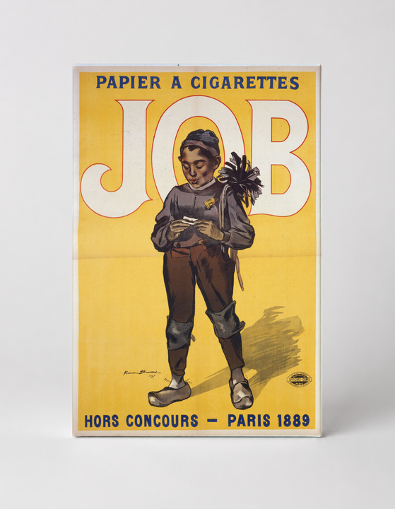 Papier à Cigarettes JOB 1889 Paris - Belle Époque Vintage Poster Wall Art